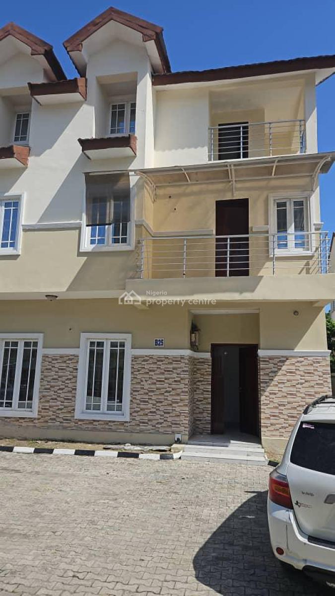 Executive 4bdrm Semi Detached Duplex with 1rm Bq, Orchid Hotel Road, Lafiagi, Off Lekki Epe Express Way Lagos., Lekki, Lagos, Terraced Duplex for Rent