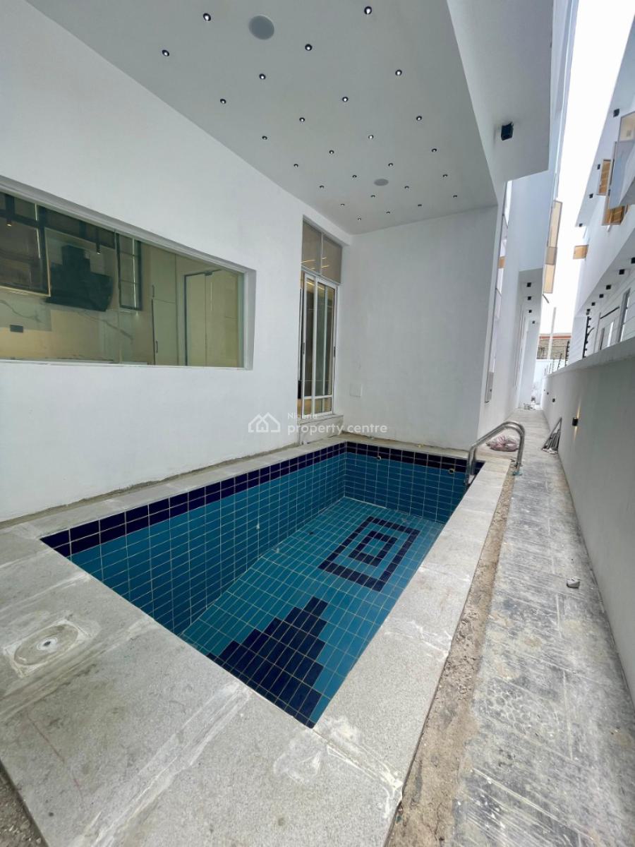 Exquisitely Built 5 Bedrooms Luxury Detached Smart Home with Pool, Ologolo, Lekki, Lagos, Detached Duplex for Sale