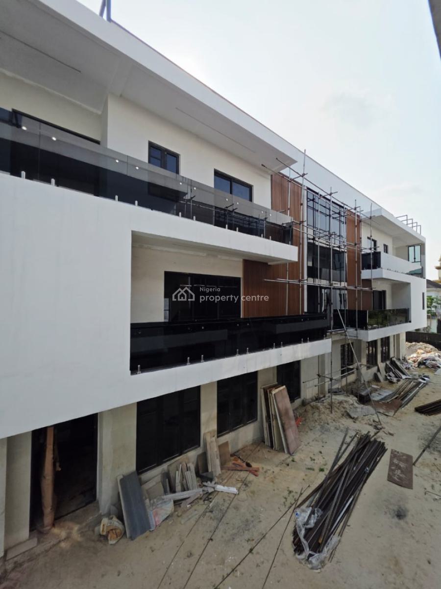 Brand New 4 Bedrooms Semi Detached with Bq Pool and Cinema., Lekki, Lagos, Semi-detached Duplex for Sale