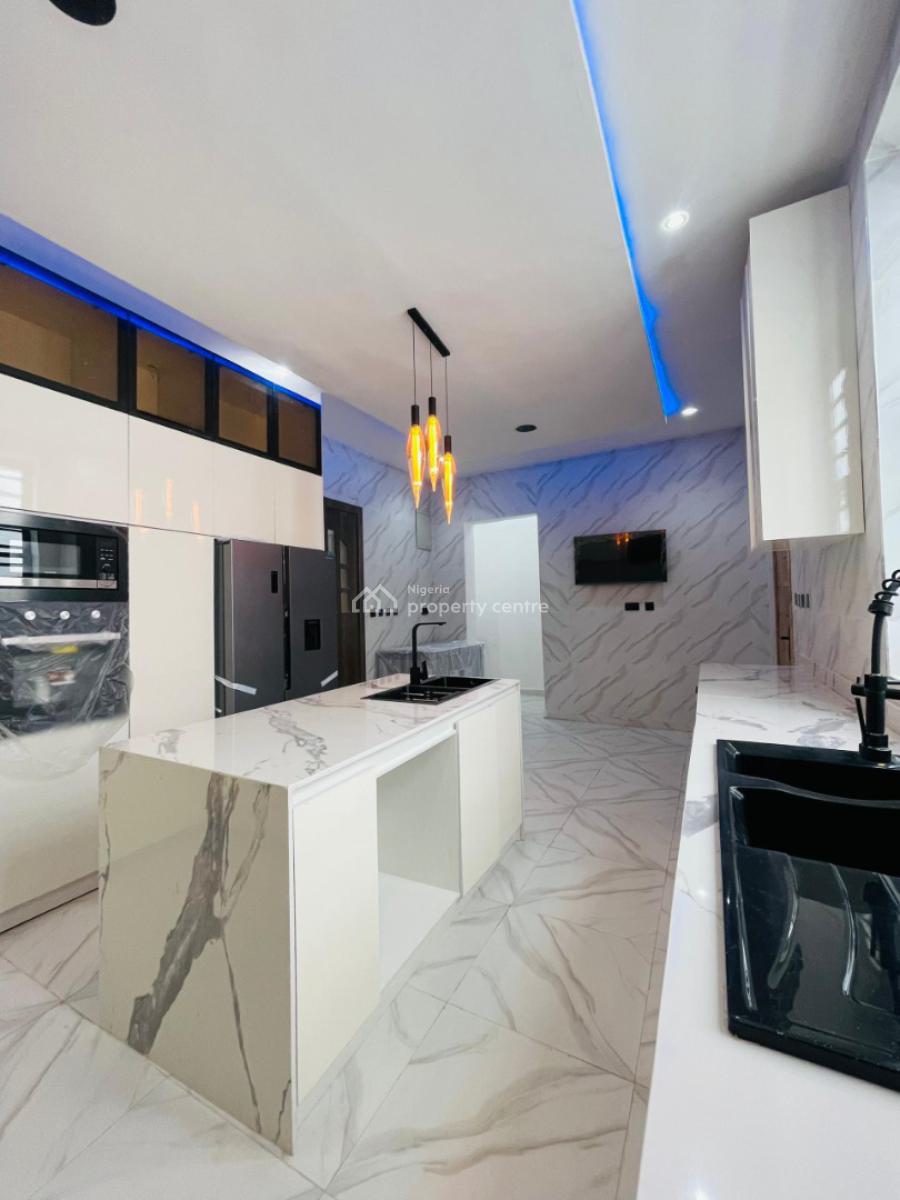 Gorgeously Perched Luxury 5 Bedrooms Smart Home with Swimming Pool, Gym, Chevron, Lekki, Lagos, Detached Duplex for Sale