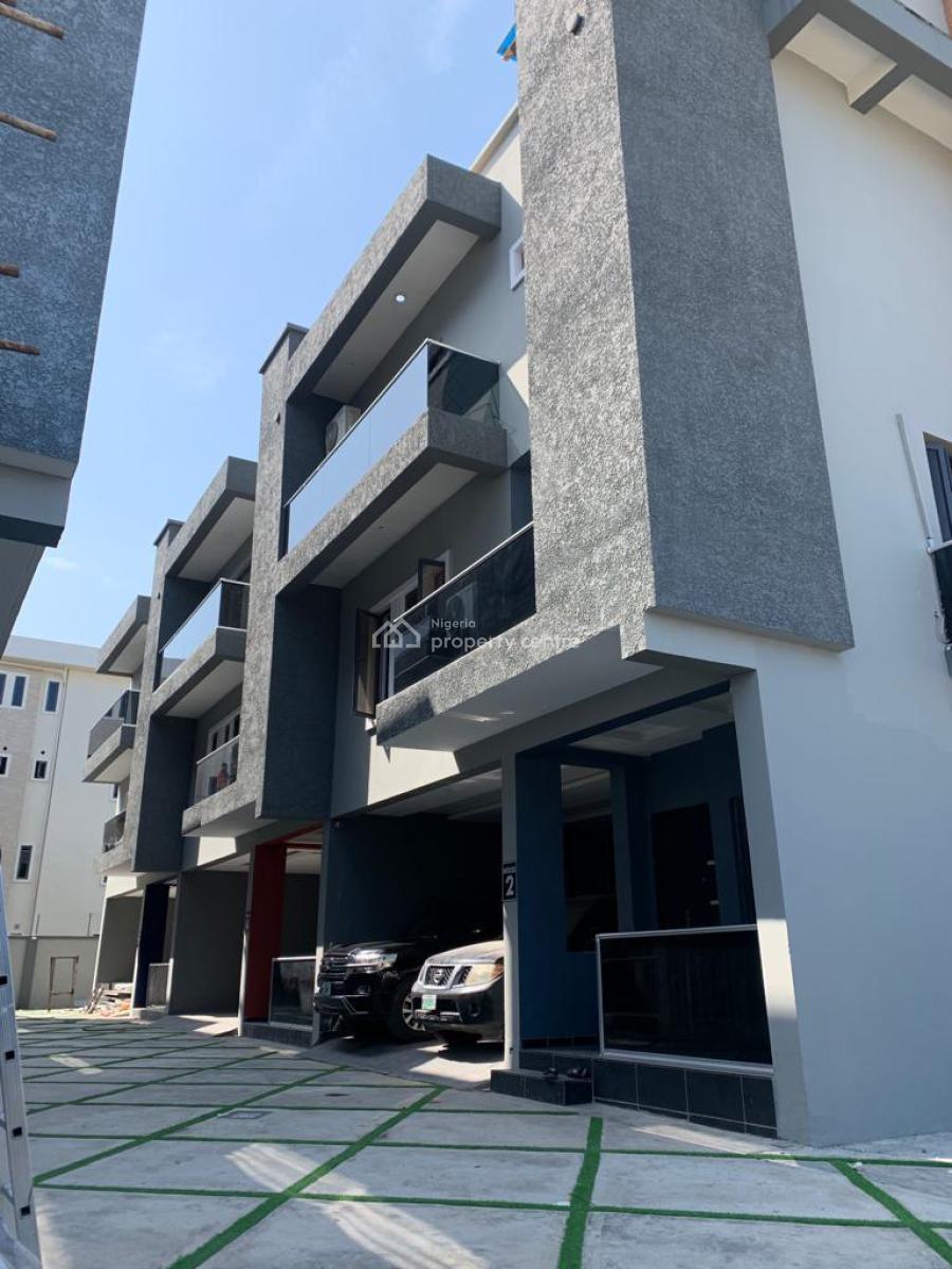 5 Bedrooms Terraced Duplex with a Bq and Penthouse, Ikate, Lekki, Lagos, Terraced Duplex for Sale
