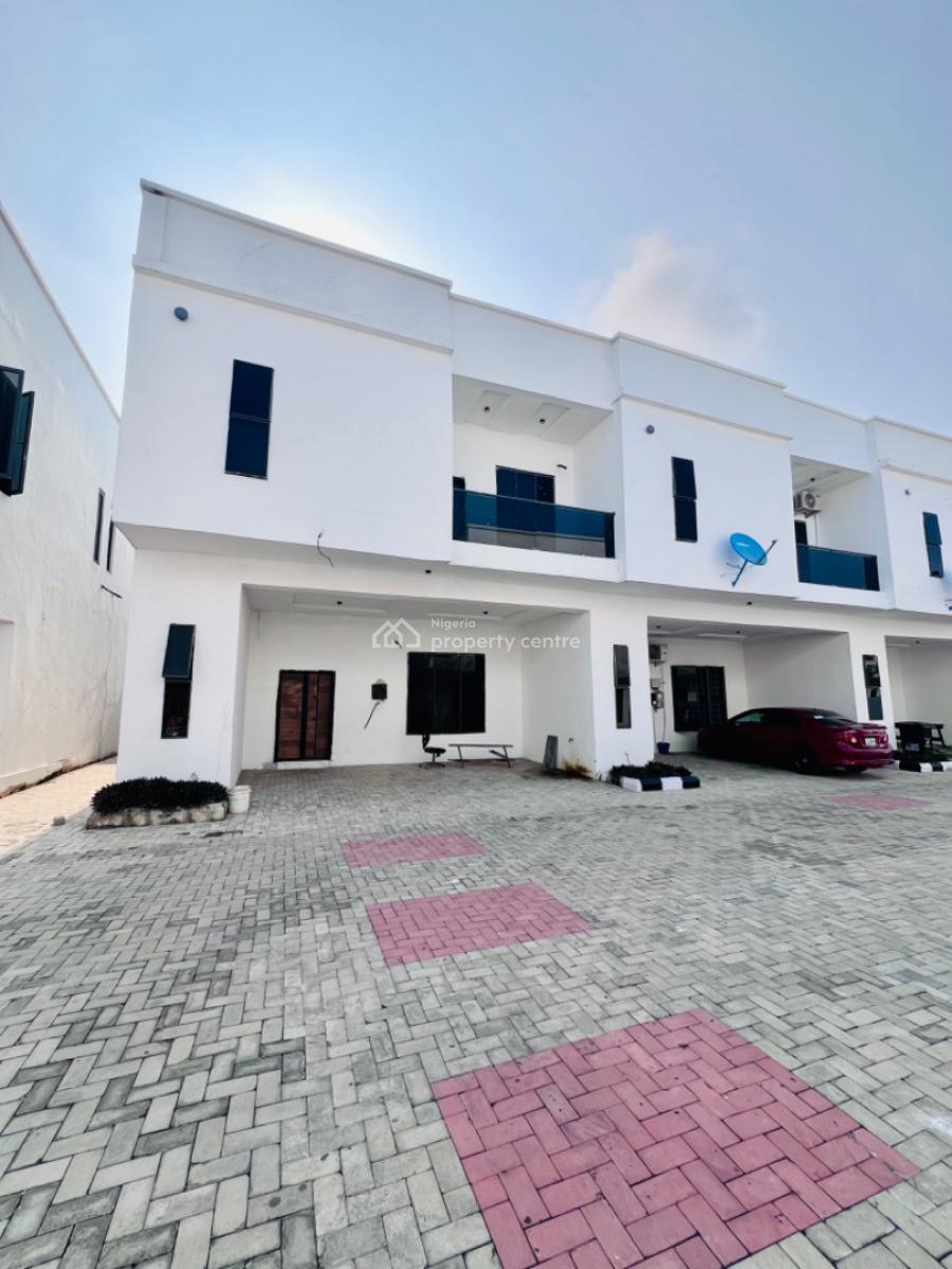 Very Spacious Contemporary 4 Bedroom Terraced Duplex with Swimming Pool, Before Orchid Enyo Filling Station, Orchid Rd By Lekki 2nd Toll Gate, Lekki, Lagos, Terraced Duplex for Sale