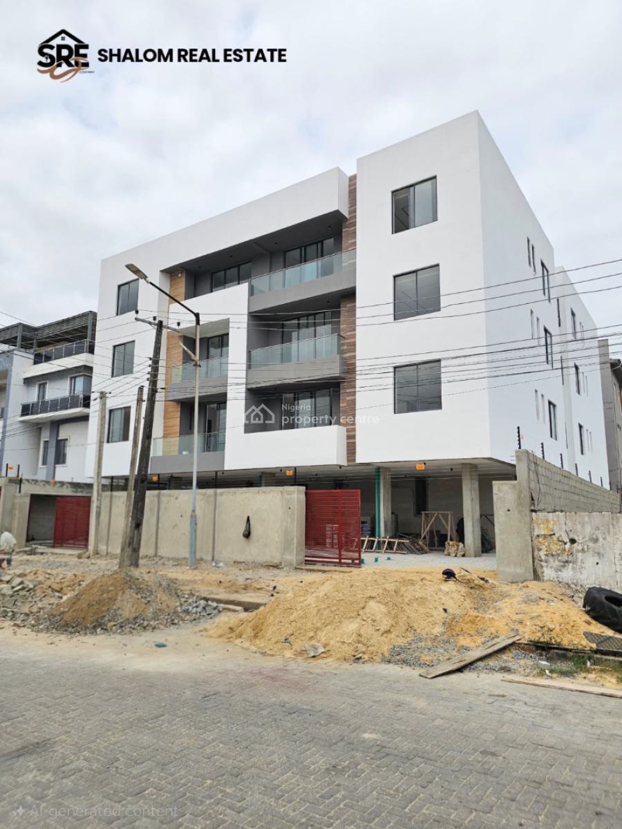 Newly Built Luxury 2-bedroom Apartment with Gym, Elevator & Swimming, Lekki Phase 1, Lekki, Lagos, Semi-detached Duplex for Sale