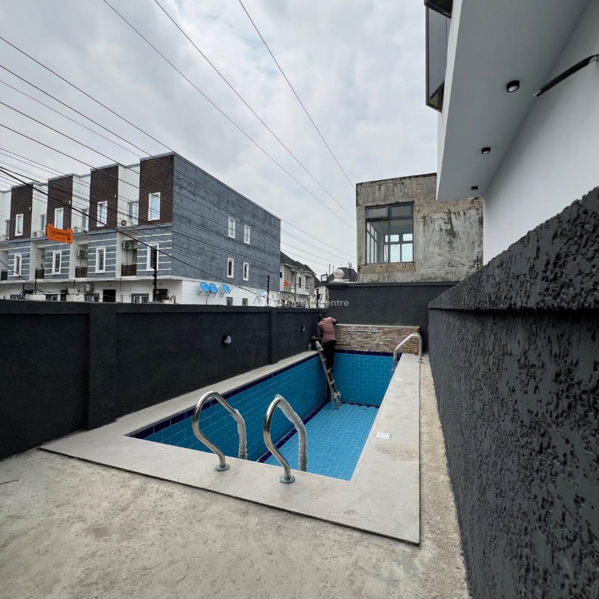 4 Bedroom & Bq, Osapa, Lekki, Lagos, Terraced Duplex for Sale