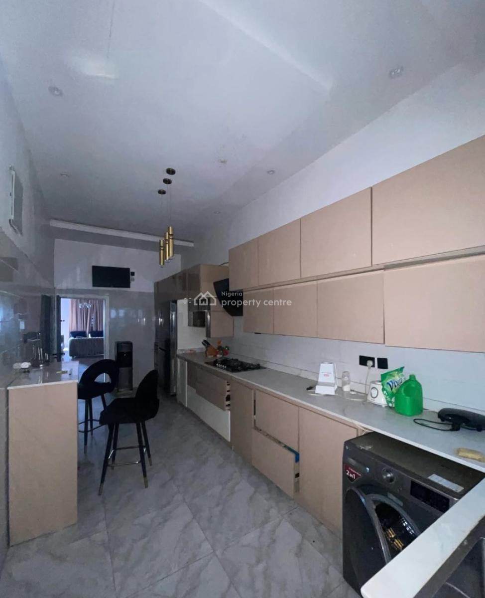 Fully Furnished 4 Bedroom Semi-detached Duplex, Osapa, Lekki, Lagos, House for Rent
