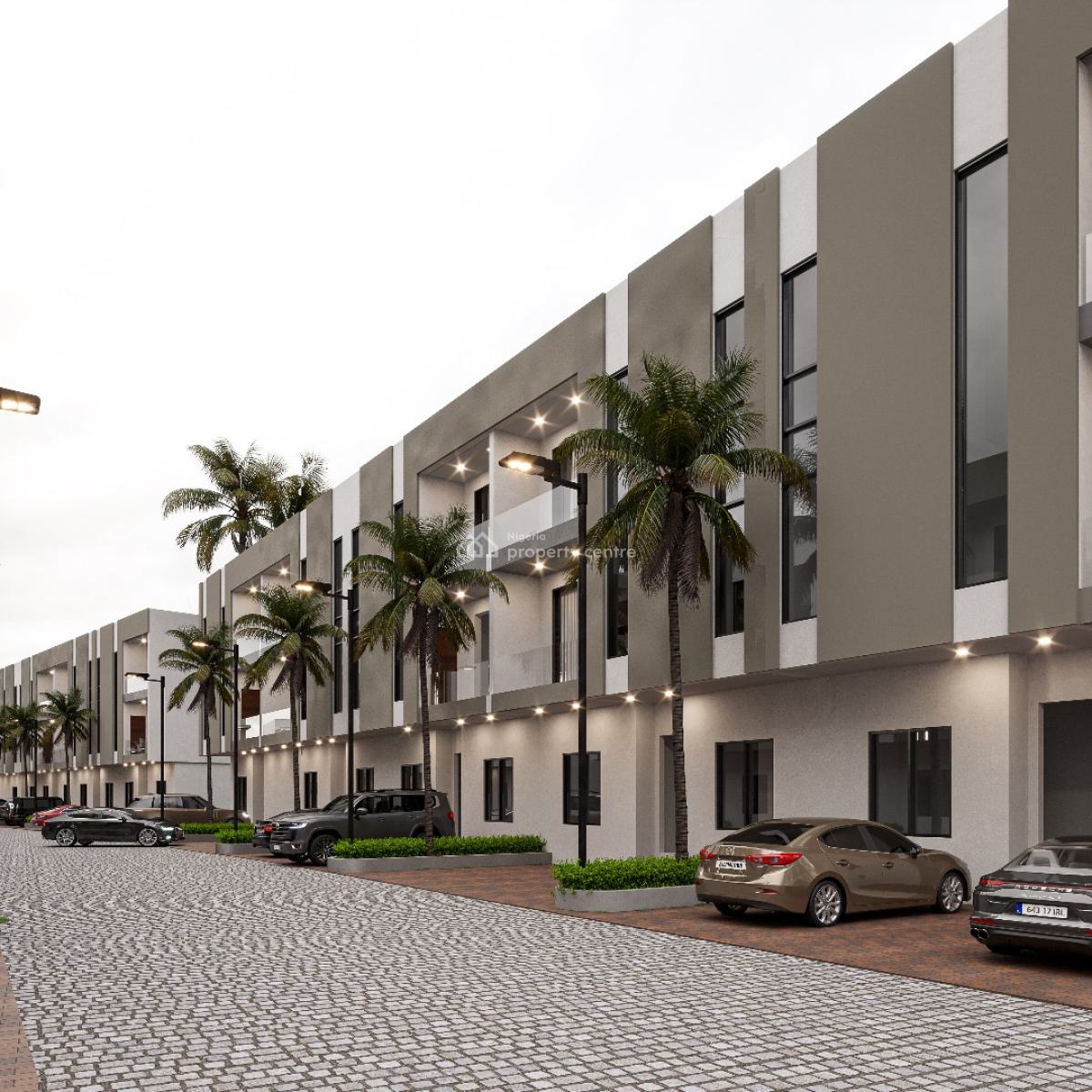 4 Bedroom Terrace Duplex with a Bq, Lekki Phase 1, Lekki, Lagos, Terraced Duplex for Sale