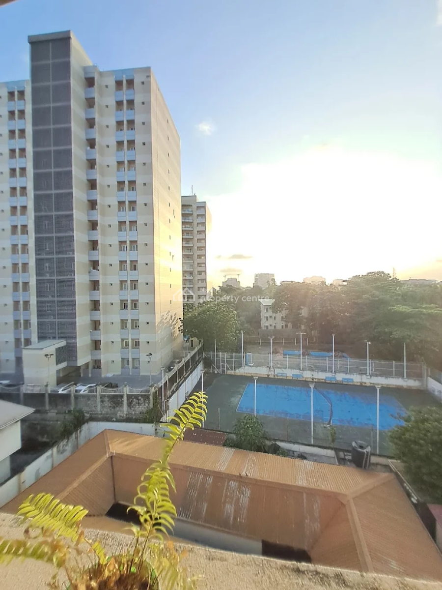Fully Furnished 13th Floor Serviced 3 Bedroom with Bq, Gerrard Road, Ikoyi, Lagos, Flat / Apartment for Rent