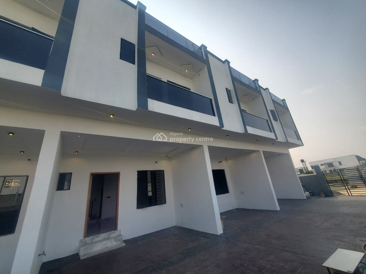 Newly Built 3-bedroom Duplex with Bq, Ajah, Lagos, Terraced Duplex for Rent