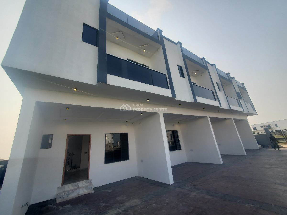 Newly Built 3-bedroom Duplex with Bq, Ajah, Lagos, Terraced Duplex for Rent