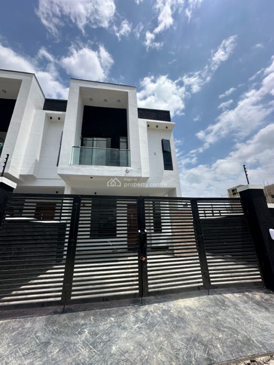 Newly Built 4 Bedrooms Terrace, Ikota, Lekki, Lagos, Terraced Duplex for Sale