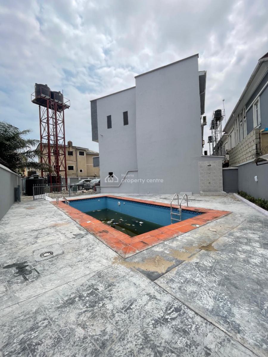 Spacious 4 Bedrooms Terraced Duplex with Bq, Pool, Playground, Ologolo, Lekki, Lagos, Terraced Duplex for Sale