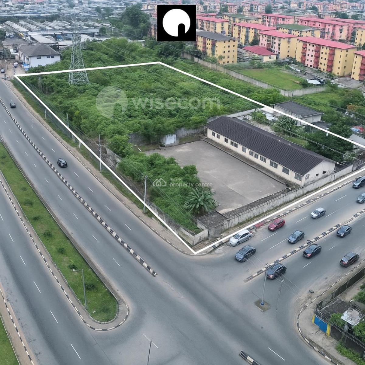 17500 Fenced and Gated Land, Along Western Avenue, Surulere, Lagos, Residential Land for Sale