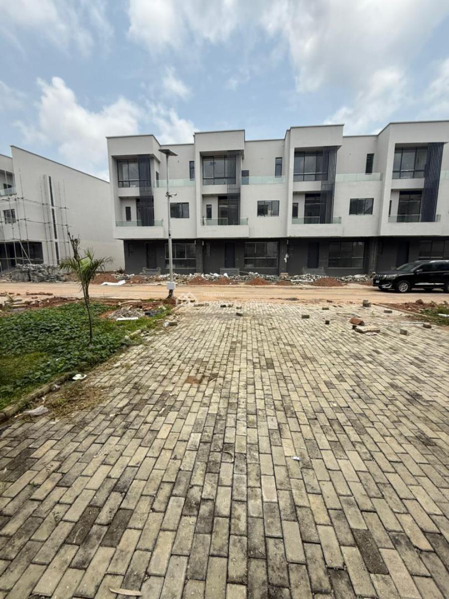Newly Built 4 Bedroom Terrace with Bq, Jabi, Abuja, Detached Duplex for Sale