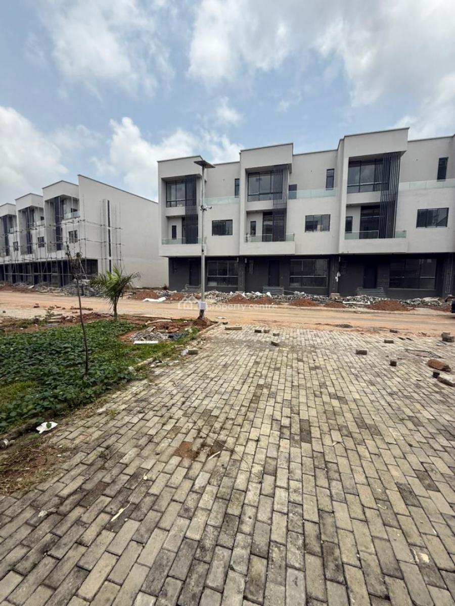 Newly Built 4 Bedroom Terrace with Bq, Jabi, Abuja, Detached Duplex for Sale