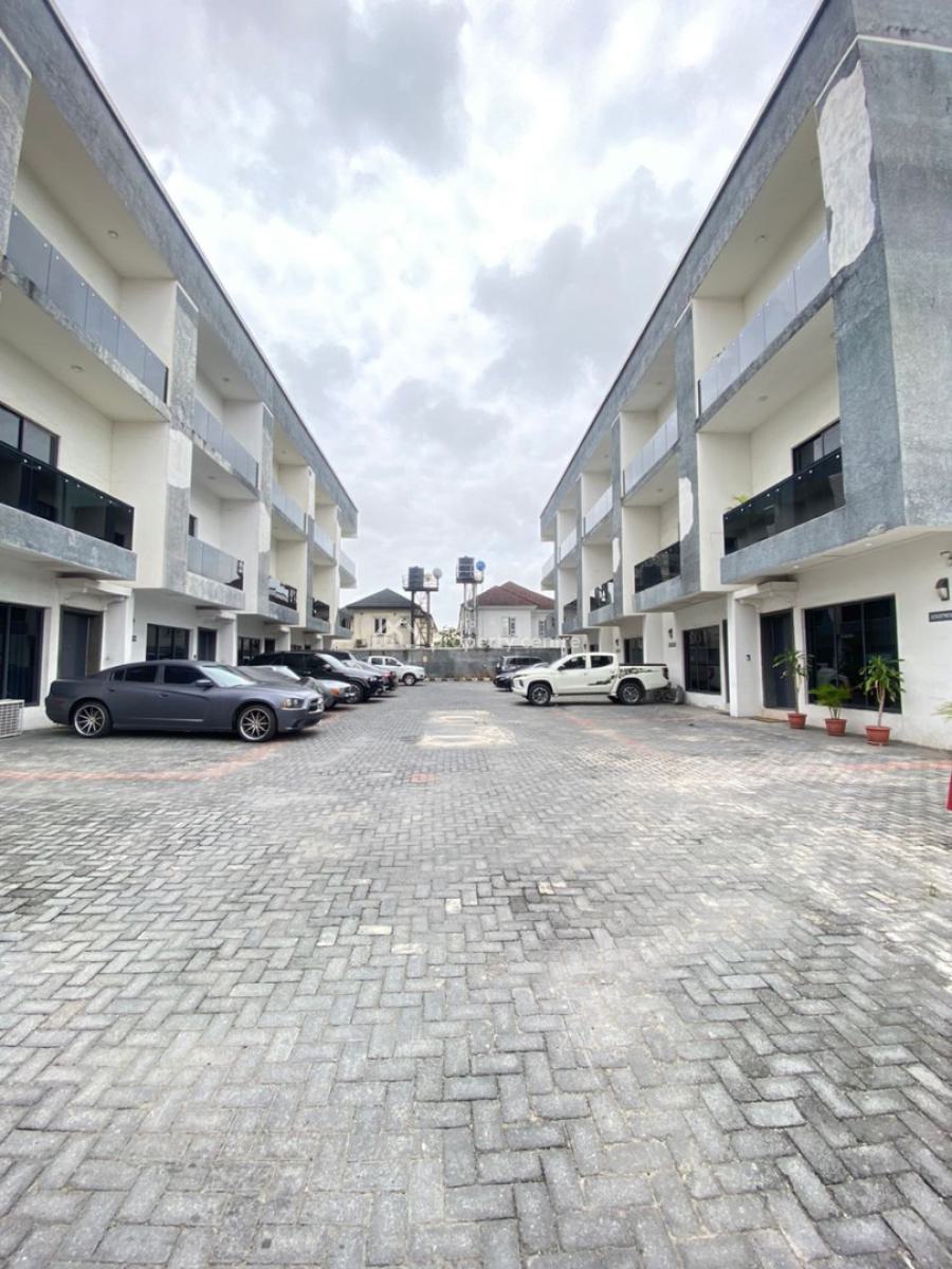 Nicely Built 4 Bedroom Terrace Duplex, Lekki Phase 1, Lekki, Lagos, Terraced Duplex for Rent