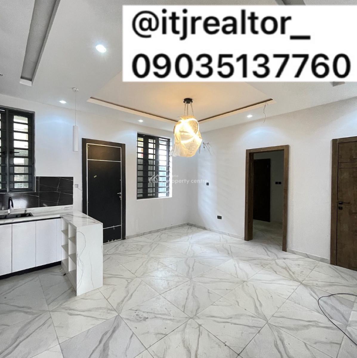 Stunning 2 Bedroom Terrace Duplex with Bq and Swimming Pool, Ikate, Lekki, Lagos, Terraced Duplex for Sale