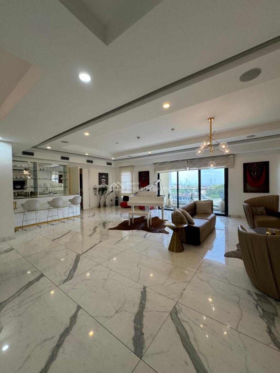 Luxury 3 Bedroom Maisonette Apartment, 2nd Avenue, Old Ikoyi, Ikoyi, Lagos, Flat / Apartment Short Let