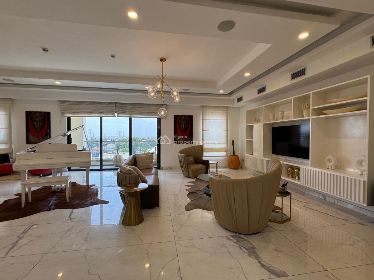 Luxury 3 Bedroom Maisonette Apartment, 2nd Avenue, Old Ikoyi, Ikoyi, Lagos, Flat / Apartment Short Let