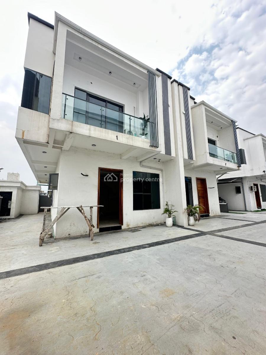 Neatly Built 4bed Semi Detached Duplex ,without Bq in, Orchid ,lekki ,lagos , Nigeria, Lekki, Lagos, Semi-detached Duplex for Rent
