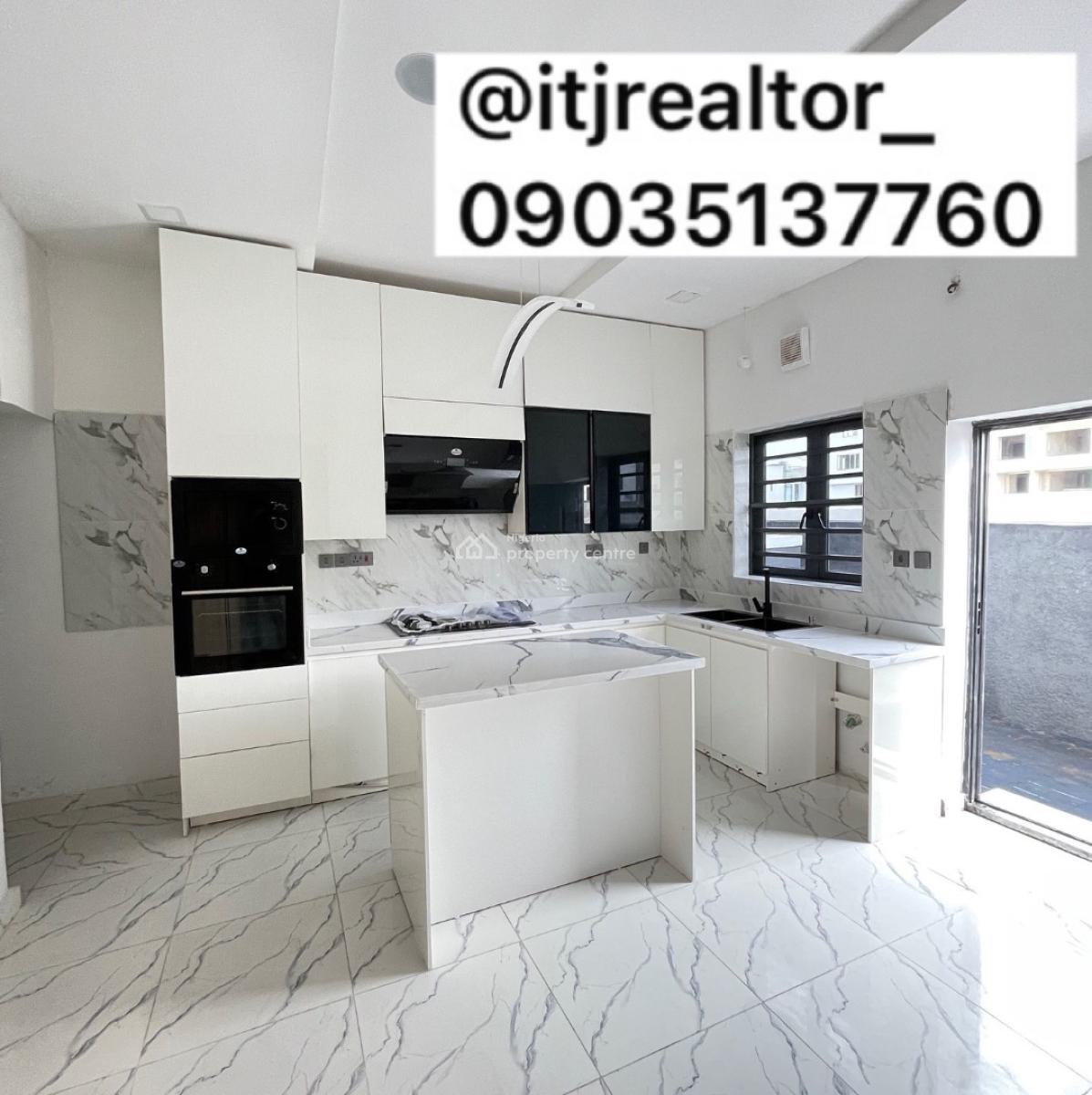 Stunning 4 Bedroom Terrace Duplex with Bq, Ikate, Lekki, Lagos, Terraced Duplex for Sale