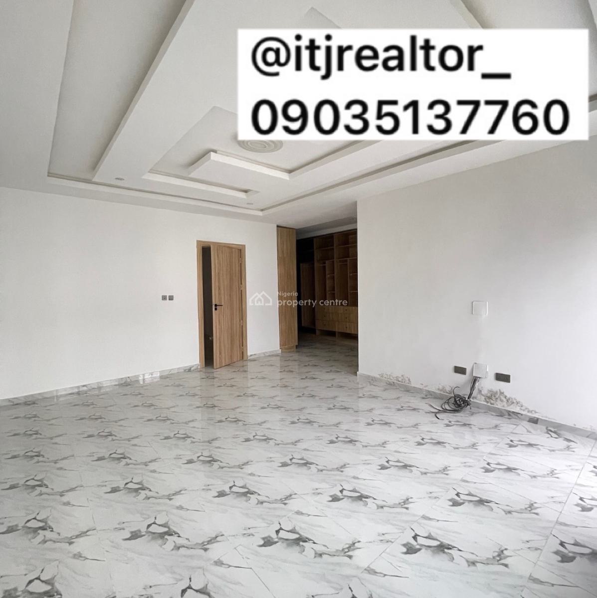 Stunning 4 Bedroom Terrace Duplex with Bq, Ikate, Lekki, Lagos, Terraced Duplex for Sale