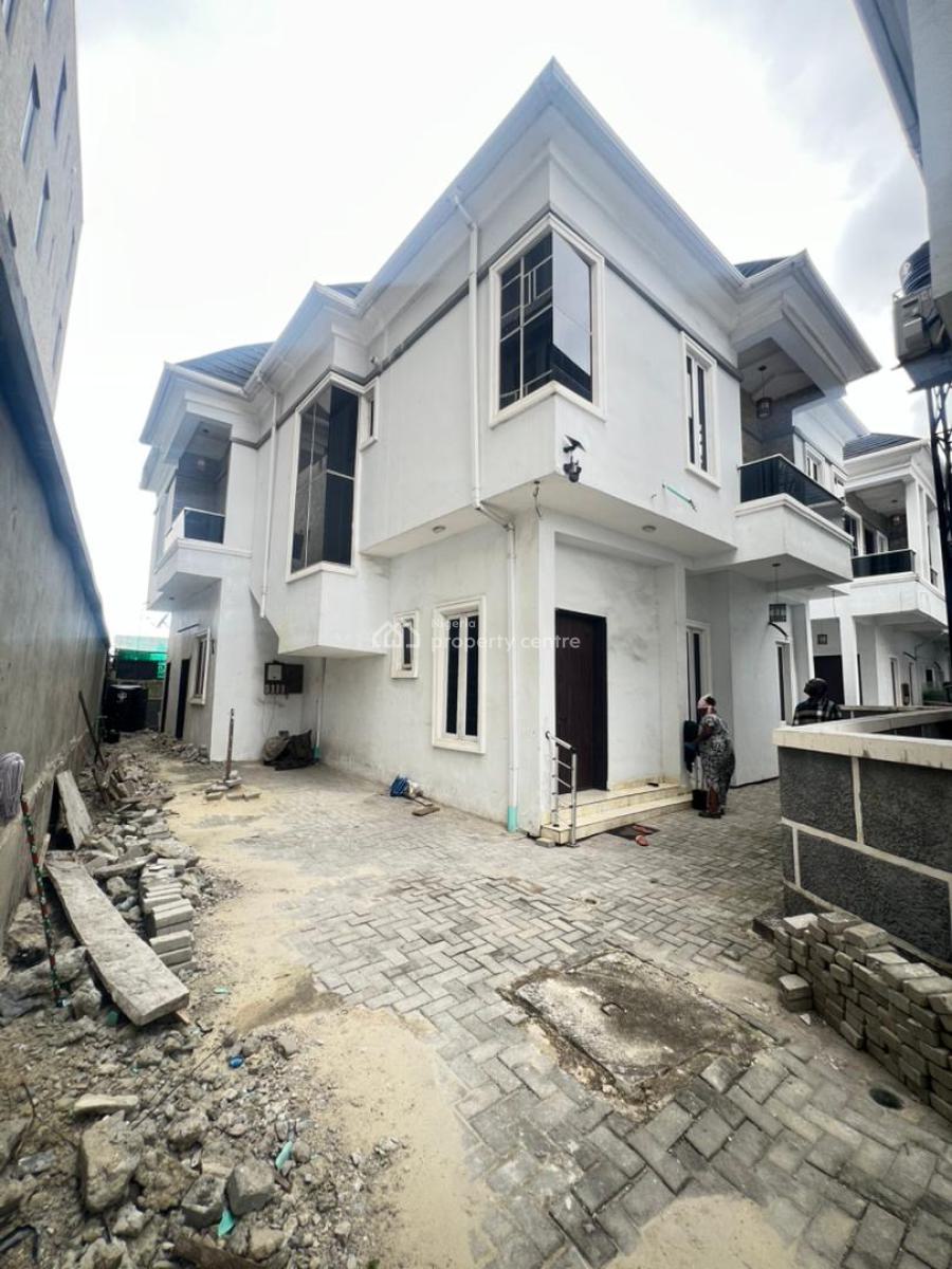 Grand 5 Bedroom Fully Detached Self Compound Duplex with Bq & Gatehouse, Orchid Road By Lekki 2nd Toll Gate, Lekki, Lagos, Detached Duplex for Rent