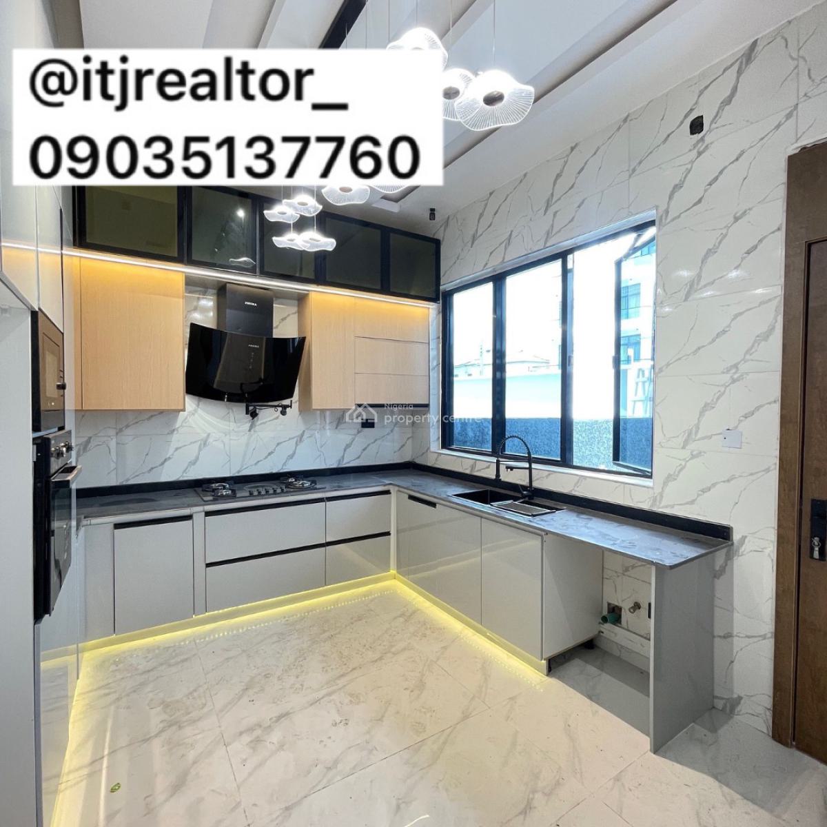 Stunning 4 Bedroom Terrace Duplex with Bq, Lekki Phase 1, Lekki Phase 1, Lekki, Lagos, Terraced Duplex for Sale