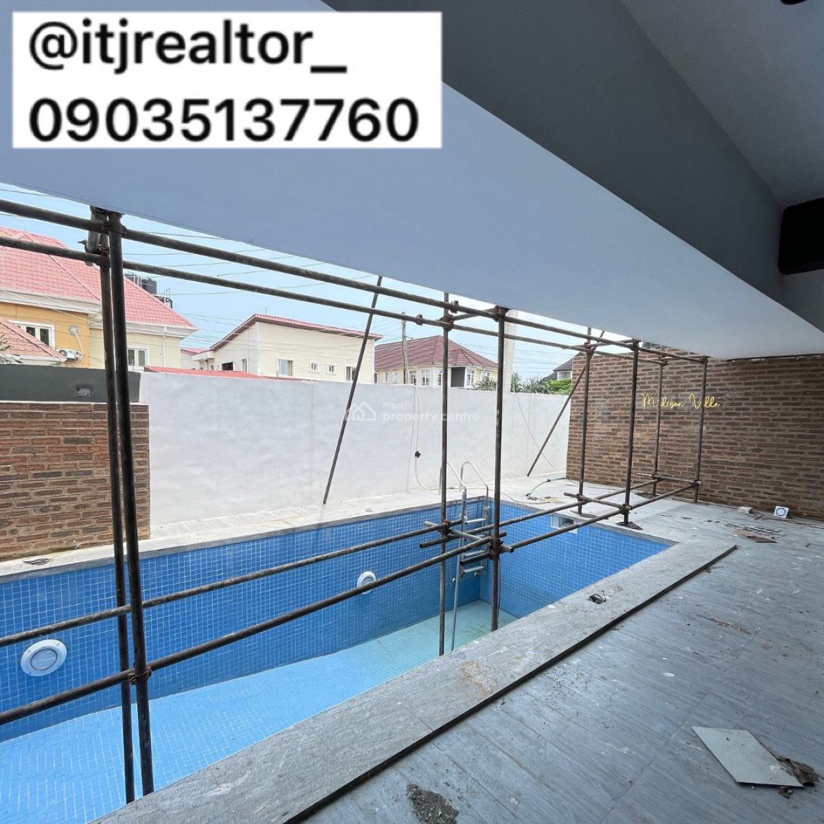 Stunning 4 Bedroom Terrace Duplex with Bq, Lekki Phase 1, Lekki Phase 1, Lekki, Lagos, Terraced Duplex for Sale