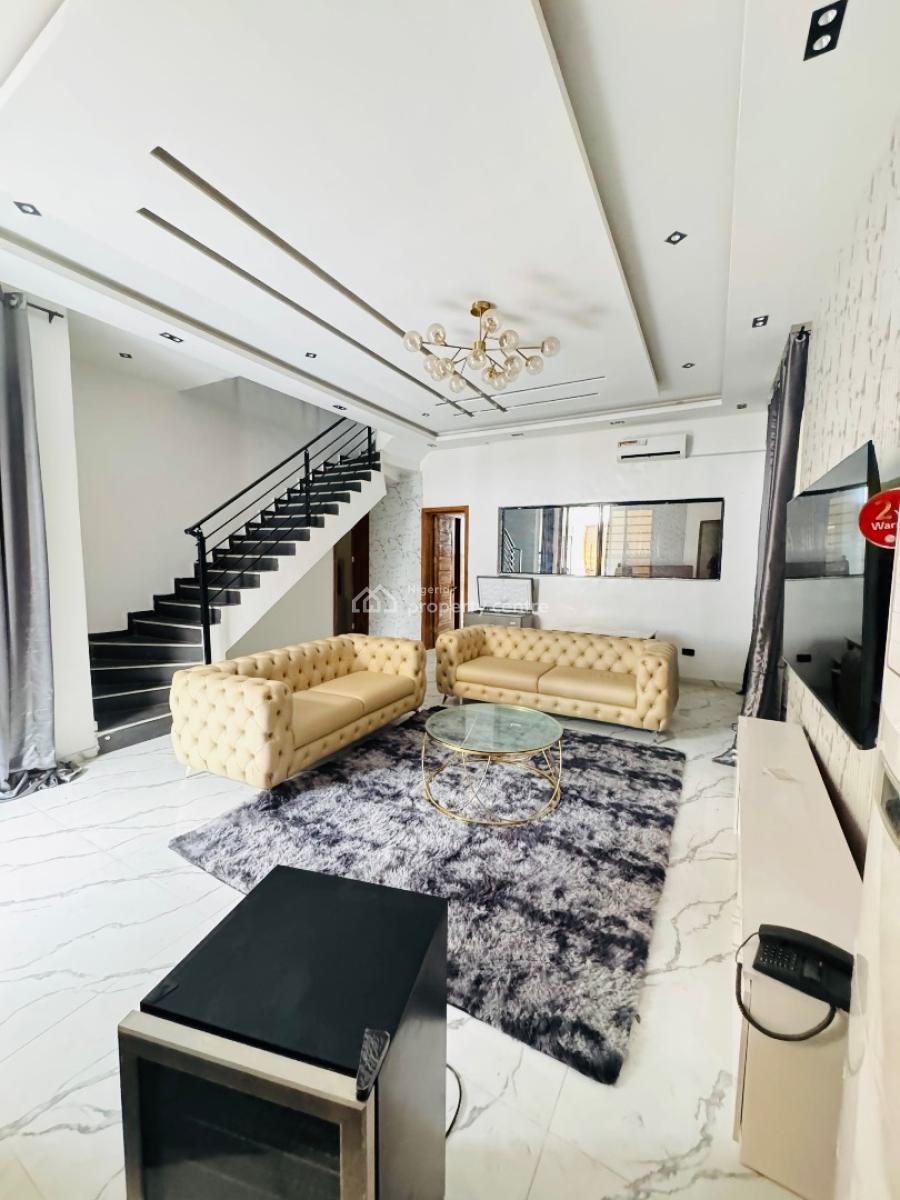 Exquisite Luxury 4 Bedroom Detached Duplex with Pool, Chevron . in a Serene and Secured Estate, Lekki, Lagos, Detached Duplex for Rent
