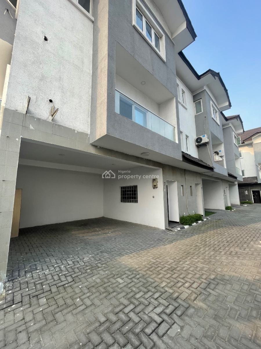 3 Bedroom Terrace, Right Side Mini Estate, Lekki Phase 1, Lekki, Lagos, Terraced Duplex for Rent