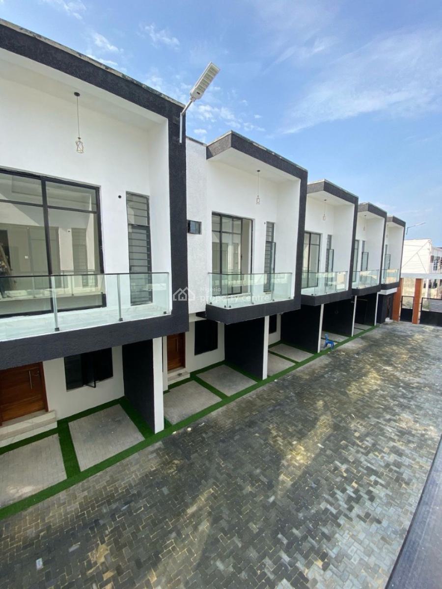 Stunning 3 Bedroom Terrace Duplex in a Secured Estate, Ikota, Lekki, Lagos, Terraced Duplex for Sale