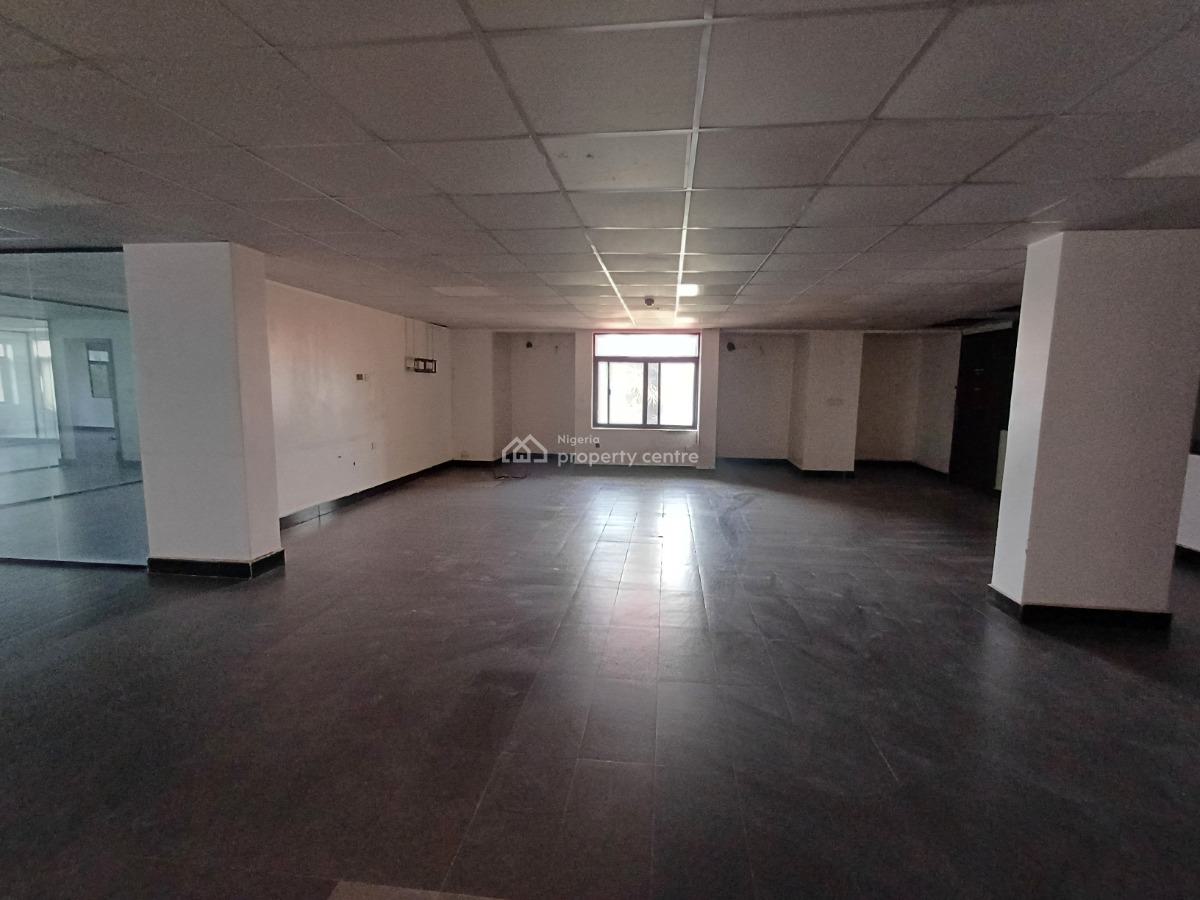 Serviced 1000sqm Office Space on The Fourth Floor with Elevator, Maitama District, Abuja, Office Space for Rent