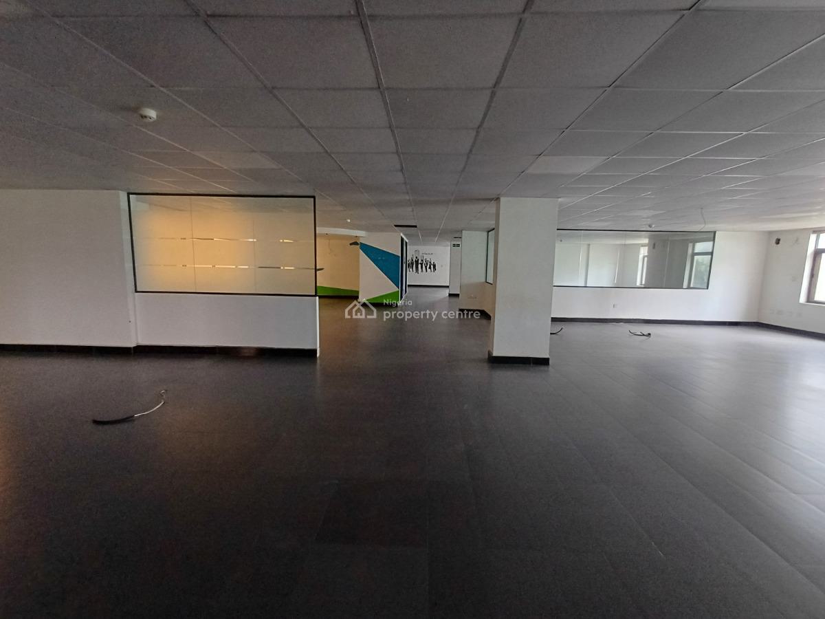 Serviced 1000sqm Office Space on The Fourth Floor with Elevator, Maitama District, Abuja, Office Space for Rent
