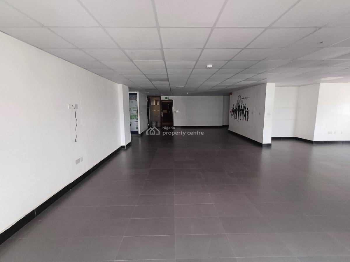 Serviced 1000sqm Office Space on The Fourth Floor with Elevator, Maitama District, Abuja, Office Space for Rent