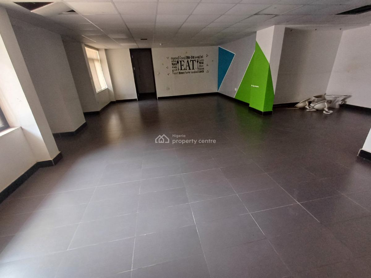 Serviced 1000sqm Office Space on The Fourth Floor with Elevator, Maitama District, Abuja, Office Space for Rent