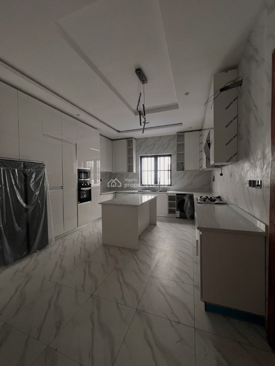 5 𝐁𝐄𝐃𝐑𝐎𝐎𝐌 Fully Detached Duplex with Swimming Pool, Lekki, Lagos, Detached Duplex for Rent