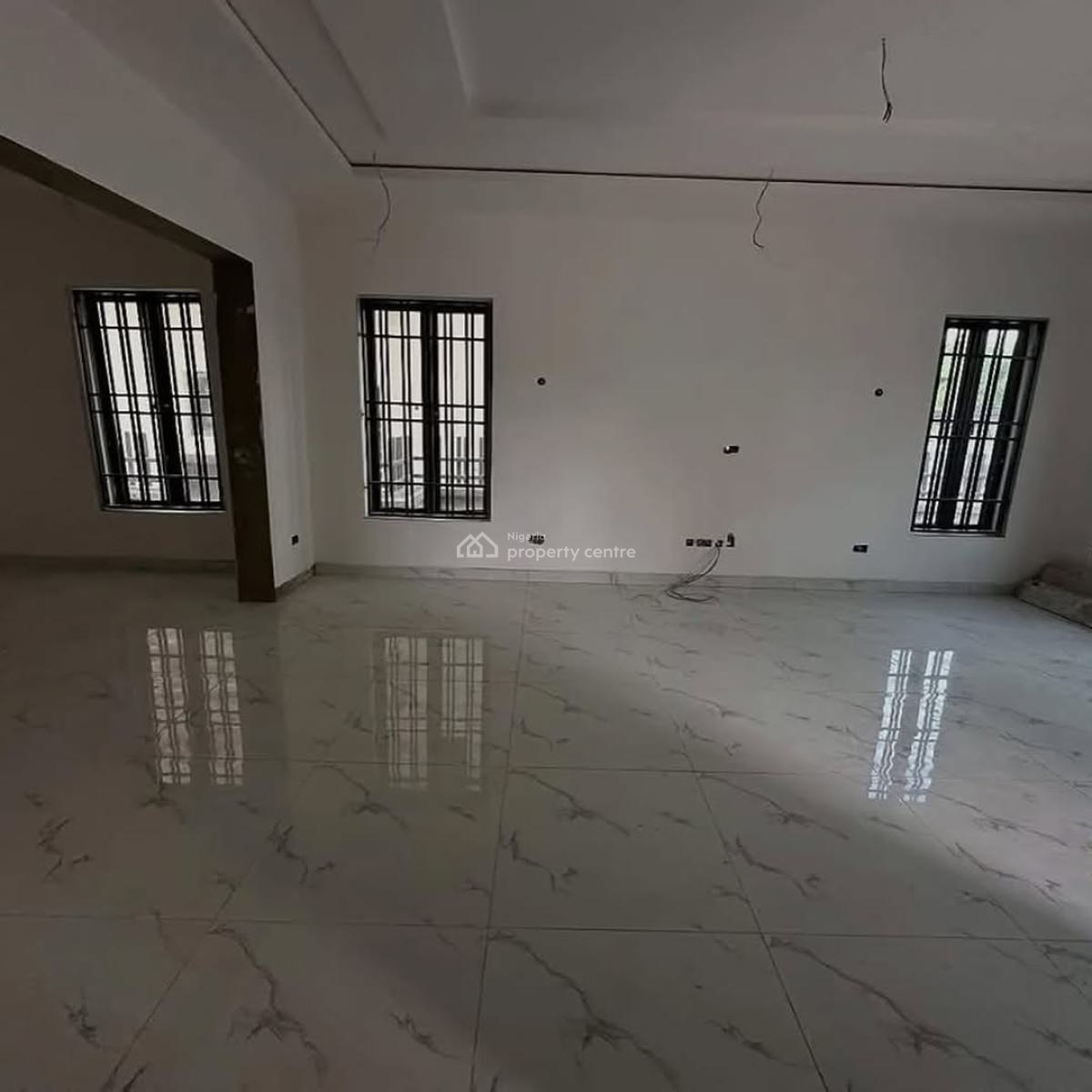 Brand New 5 Bedroom Detached,bq,elevator Shaft,cctv,gym, Corner Piece, Serene Neighborhood, in a Gated Mini Estate, Wuse, Abuja, Detached Duplex for Sale