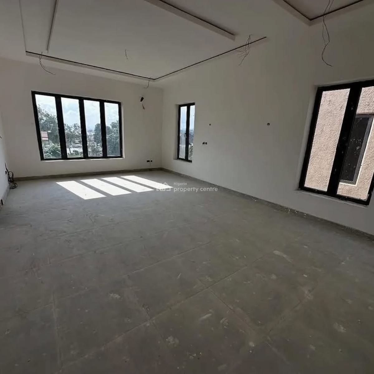 Brand New 5 Bedroom Detached,bq,elevator Shaft,cctv,gym, Corner Piece, Serene Neighborhood, in a Gated Mini Estate, Wuse, Abuja, Detached Duplex for Sale