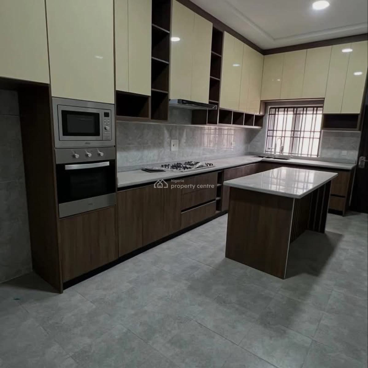 Brand New 5 Bedrooms Detached Duplex, Bq, Elevator Shaft, Cctv, Gym, Zone 7, Wuse, Abuja, Detached Duplex for Sale