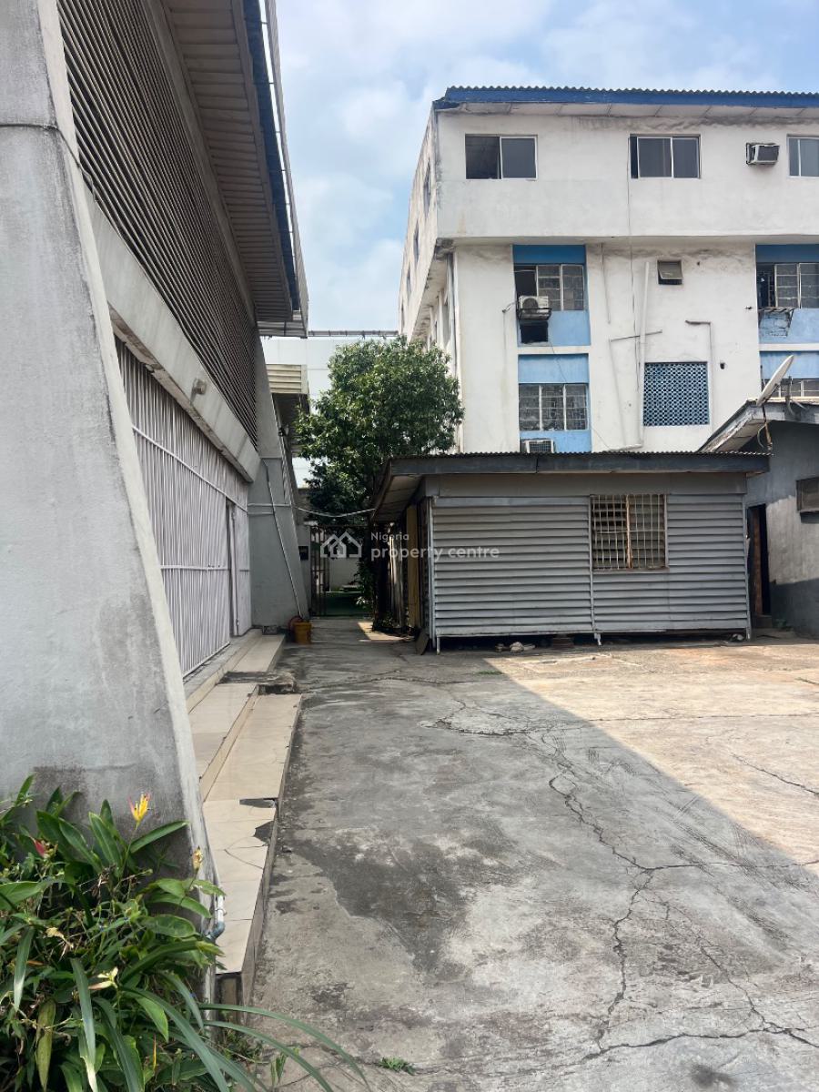 Commercial Property Sitting on 1500sqm with Blocks of Offices, Allen, Ikeja, Lagos, Office Space for Sale
