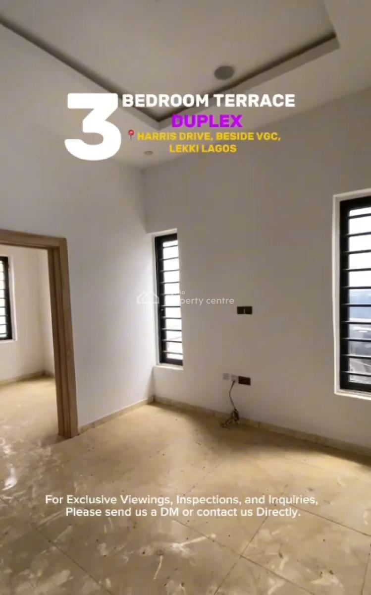 3 Units of 3-bedroom Terrace Duplex, Harris Drive, Vgc, Lekki, Lagos, Flat / Apartment for Rent