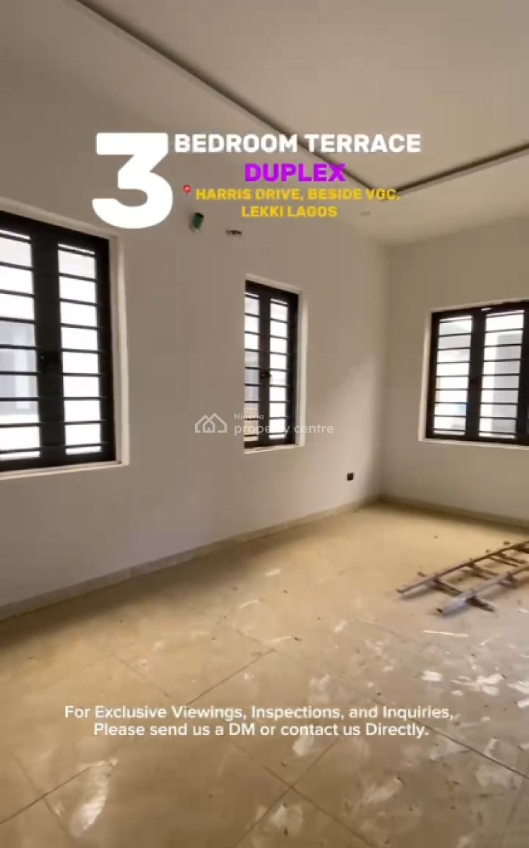 3 Units of 3-bedroom Terrace Duplex, Harris Drive, Vgc, Lekki, Lagos, Flat / Apartment for Rent