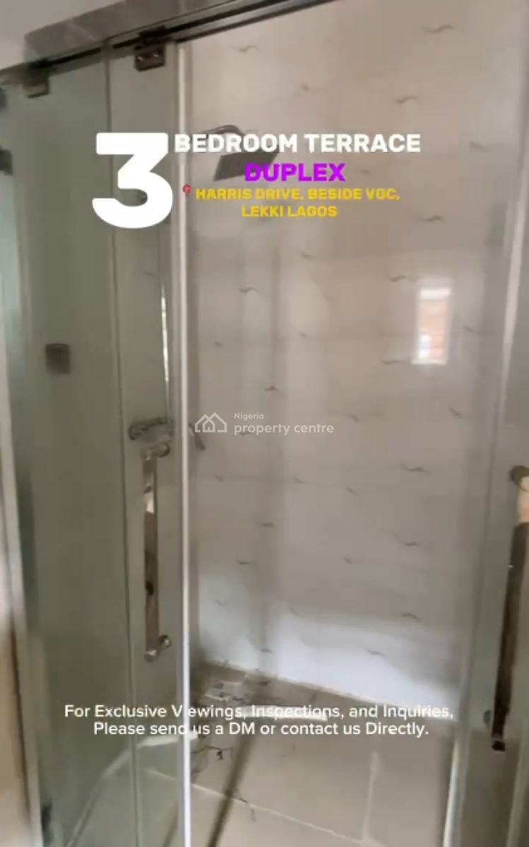 3 Units of 3-bedroom Terrace Duplex, Harris Drive, Vgc, Lekki, Lagos, Flat / Apartment for Rent