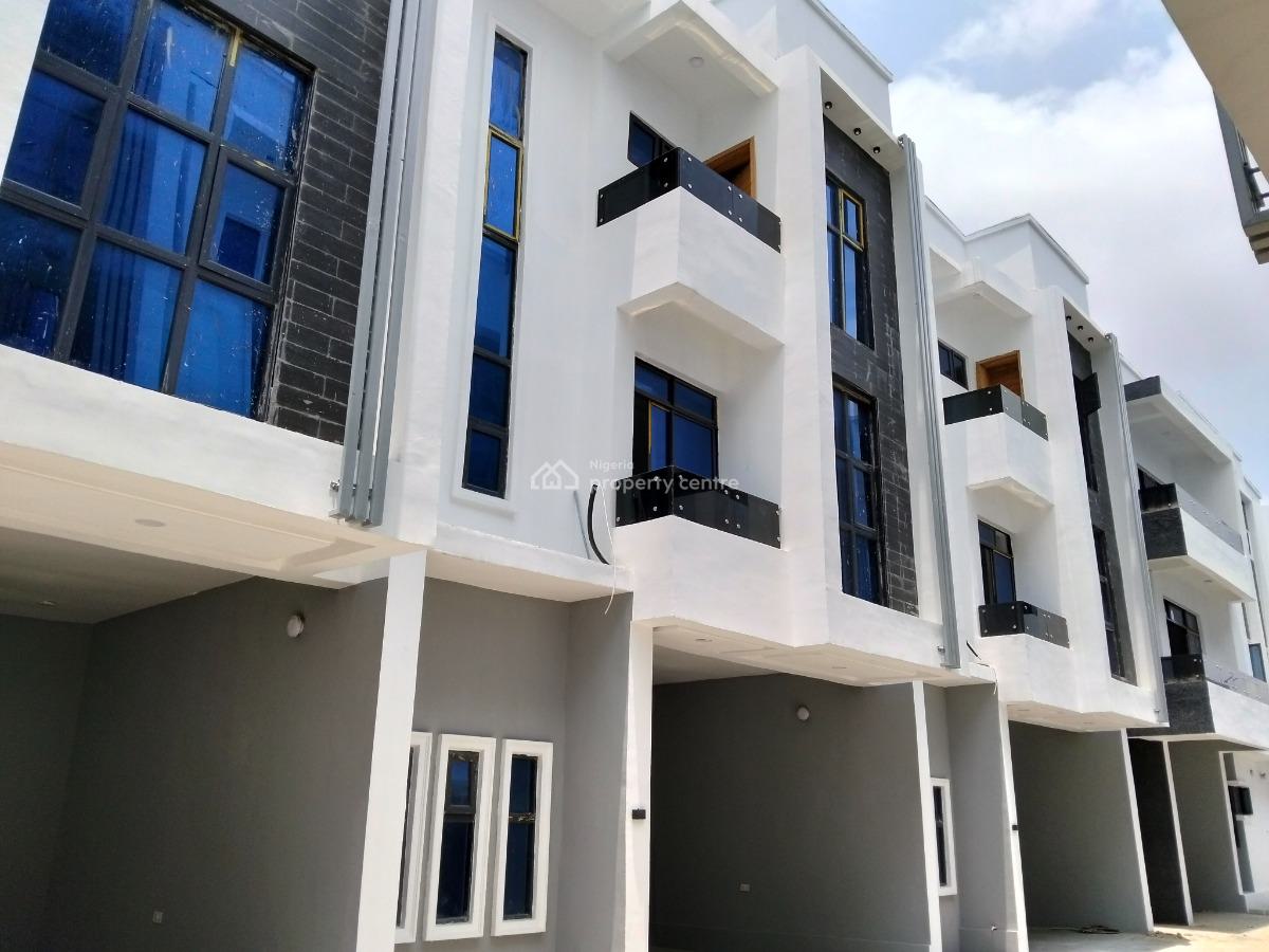 4 Bedroom Terrace House with Bq, in a New Mini Estate, Ikate, Lekki, Lagos, Terraced Duplex for Sale