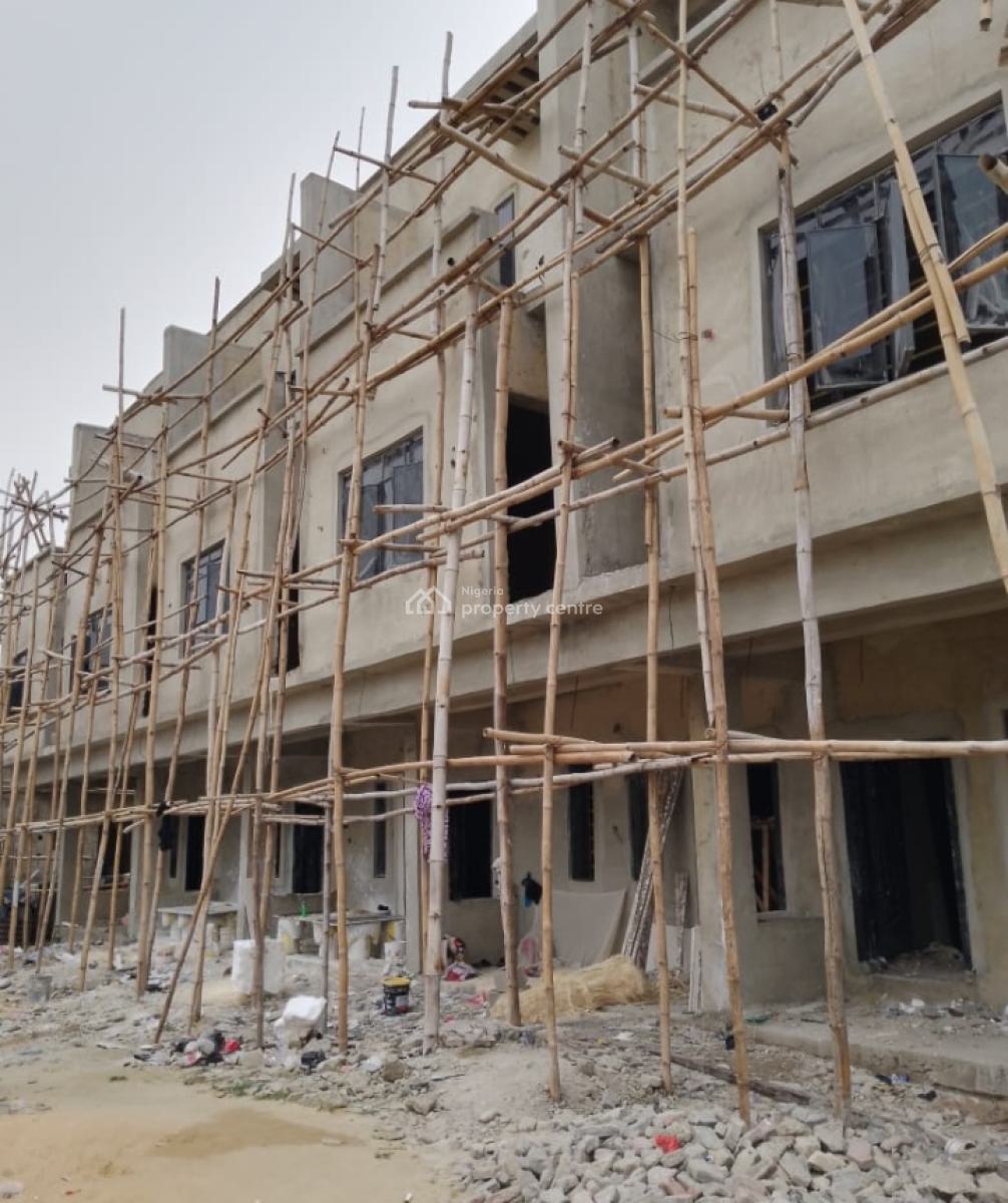 Nicely Designed 85% Completed 3 Bedrooms Terraced Duplex, Ikota, Lekki, Lagos, Terraced Duplex for Sale