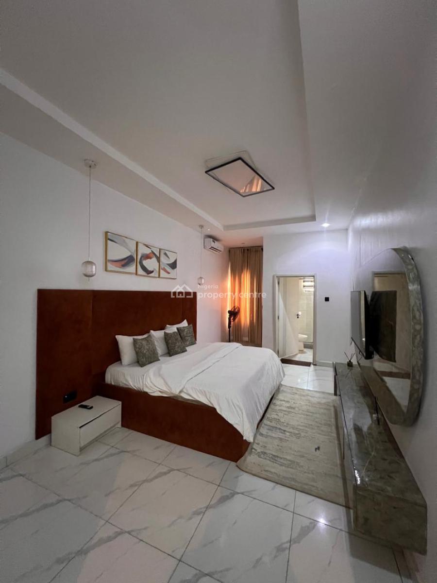 Fully Furnished 4 Bedroom Semi Detached Duplex with Attached Bq, Guzape District, Abuja, Semi-detached Duplex for Rent
