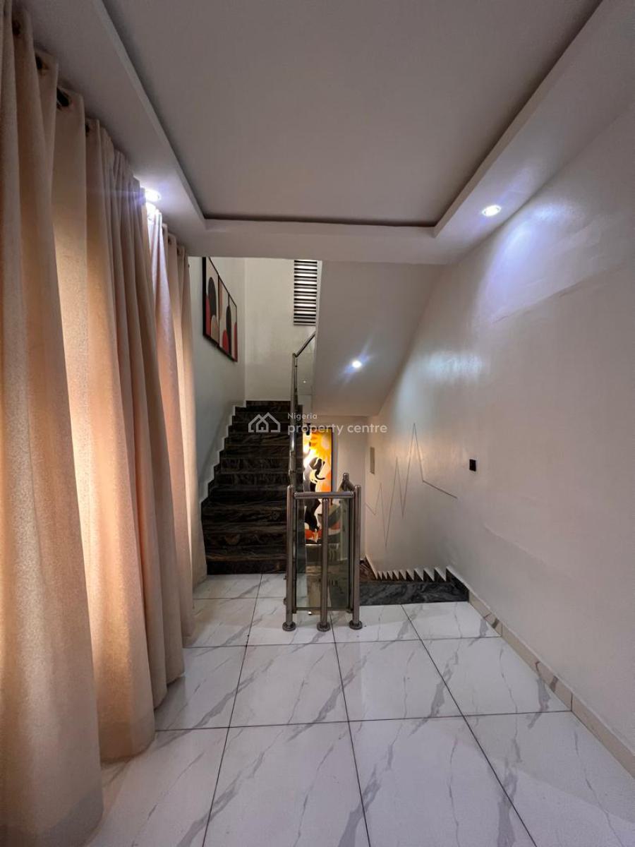 Fully Furnished 4 Bedroom Semi Detached Duplex with Attached Bq, Guzape District, Abuja, Semi-detached Duplex for Rent
