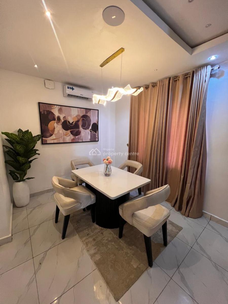 Fully Furnished 4 Bedroom Semi Detached Duplex with Attached Bq, Guzape District, Abuja, Semi-detached Duplex for Rent