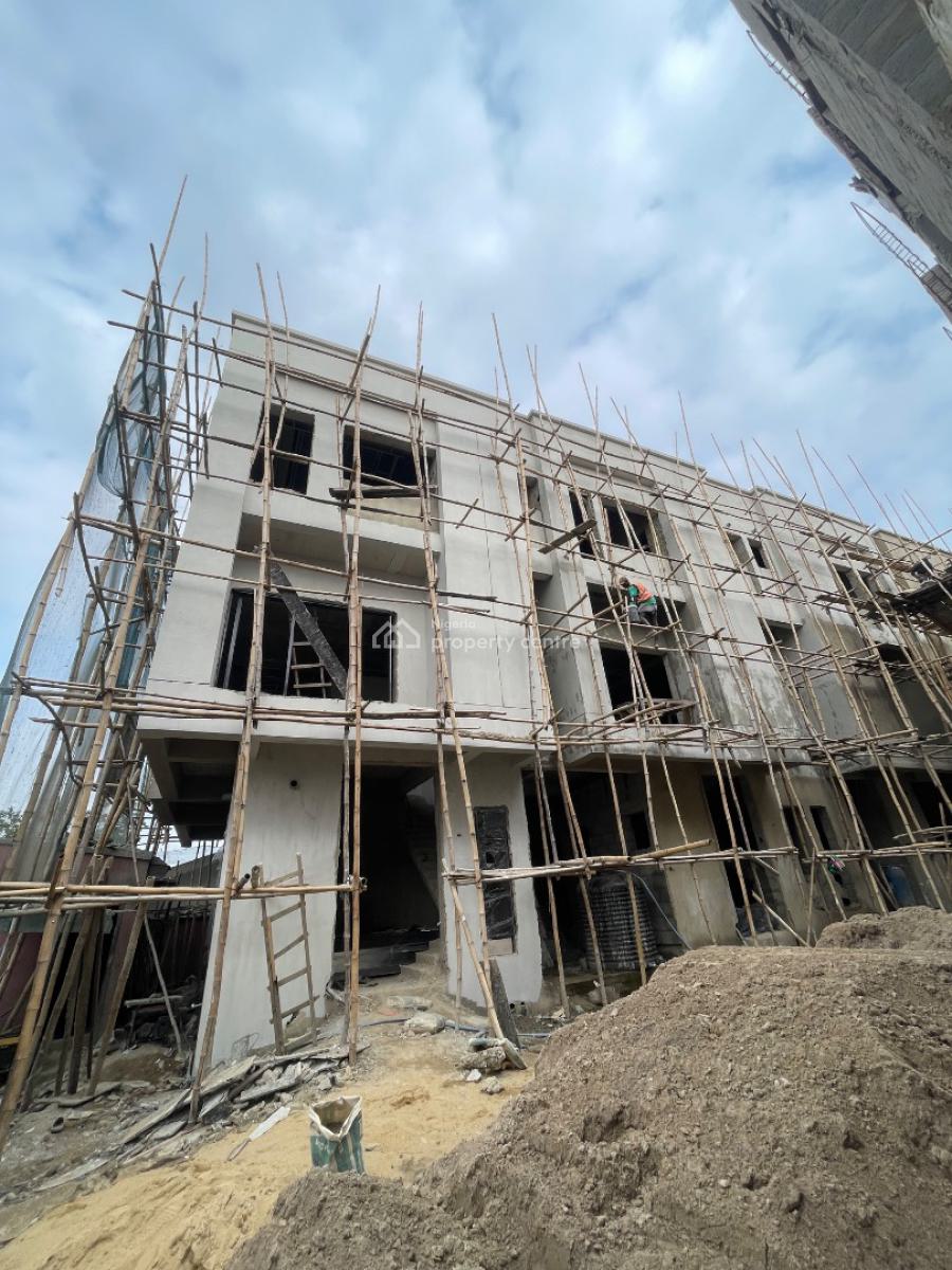 Premium 4 Bedroom Terrace + Bq, Sunmola Street, Mende, Maryland, Lagos, Terraced Duplex for Sale