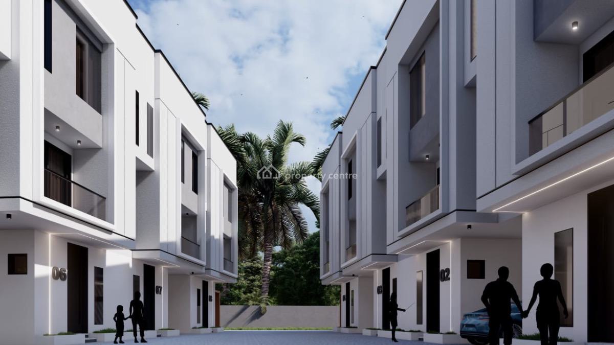 Premium 4 Bedroom Terrace + Bq, Sunmola Street, Mende, Maryland, Lagos, Terraced Duplex for Sale